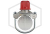 Safe Signal™ Waterflow Detector | 6 in. | 450 PSI Flow Switch | QRFS™ | Other Side Image