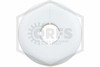 Pipe Wall Plate | Plastic | White | 1/2 in. IPS | 7/8 in. Inner Diameter