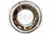 Pipe Hole Cover Plate - Plastic | 1-1/4 in. Pipes (IPS) | 1-5/8 in. Inner Diameter | Chrome i Back View