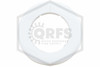 Pipe Wall Plate | Plastic | White | 3 in. IPS | 3-3/8 in. Inner Diameter | Side