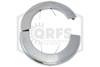 Pipe Wall Plate | Metal | Chrome | 4 in. IPS | 4-5/8 in. Inner Diameter | Split