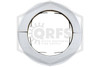 Pipe Wall Plate | Metal | Chrome | 6 in. IPS | 6-3/4 in. Inner Diameter | Hero
