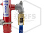 Pre-Assembled Riser | 2 in. | Commercial | Grooved w/ Ball Valve | Valve