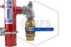 Pre-Assembled Riser | 4 in. | Commercial | Grooved w/ Test & Drain