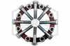 Flange Pack with Red Rubber Ring Gasket | 6 in.