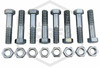 Flange Pack with Red Rubber Ring Gasket | 6 in.