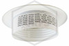 Viking™ E-2 Escutcheon | White Polyester | 1/2 in. Sprinkler | QRFS™ | Label 1