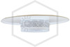 Viking™ E-3 Escutcheon | White Polyester | 1/2 in. Sprinkler | QRFS™ | Label