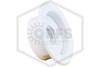 Viking Escutcheon | Model F-1 | Recessed | 1/2 in. Sprinkler | White | 06911AM/W (LIMITED SUPPLIES)