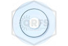 Viking™ E-1 Escutcheon | White  | 1/2 in. Sprinkler | QRFS™ | Top