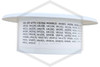 Viking™ E-1 Escutcheon | White  | 1/2 in. Sprinkler | QRFS™ | Label 1