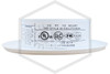 Tyco™ Style 20 Escutcheon | White | 1/2 in. Sprinkler | QRFS™ | Label 3