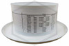 Tyco™ Style 10 Escutcheon | White | 1/2 in. Sprinkler | QRFS™ | Label 1