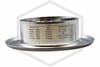Tyco™ Style 30 Escutcheon | Chrome | 3/4 in. Sprinkler | QRFS™ | Label 1