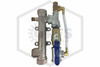 Pre-Assembled Riser | 1 in. | Residential | Threaded w/ Ball & Pressure Relief | QRFS™ | Valves