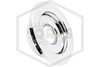 Senju® D1 Recessed Escutcheon | Chrome | 1/2 in. Sprinkler | 004-1320