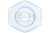 Senju® D1 Recessed Escutcheon | White | 1/2 in. Sprinkler | 004-1310
