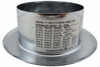 Reliable™ F1 Escutcheon | Chrome | 1/2 in. Sprinkler | QRFS™ | Label