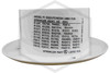 Reliable™ F1 Escutcheon | White | 1/2 in. Sprinkler | QRFS™ | Label