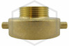 Angle Valve Reducer | 2-1/2 in. FNST x 1-1/2 in. MNST | Cast Brass | QRFS™ | Side Image 2