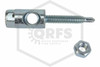 DeWALT Suspender For Steel | Dual Mount | 1/4 in.-20 x 1-1/2 in. | QRFS™ | Suspender & Nut