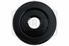 Two Piece Escutcheon | Recessed | Black | 1/2 in. Sprinkler | Front