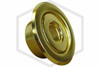 Two Piece Escutcheon | Recessed | Brass | 1/2 in. Sprinkler | Hero