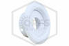 Retrofit Two Piece Escutcheon | Recessed | White | 1/2 in. Sprinkler | Hero
