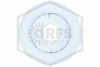 Retrofit Two Piece Escutcheon | Recessed | White | 1/2 in. Sprinkler | Front