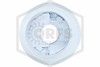 Retrofit (Split Ring) Escutcheon | Recessed | 1/2 in. | White