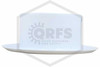 Retrofit Two Piece Escutcheon | Recessed | White | 1/2 in. Sprinkler | Side