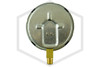 Air/Water Pressure Gauge | Dry | 3-1/2 in. | 0-300 PSI | QRFS™ | Back