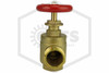 Hose Angle Valve | 1-1/2 in. FNPT x MNST | Cast Brass | 300 PSI | Threads Image | QRFS