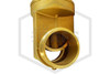 Straight Pattern Gate Valve | 2-1/2 in. | FNPT x MNST | Cast Brass | 300 PSI