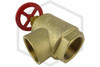 Hose Angle Valve | 2-1/2 in. FNPT x FNPT | Cast Brass | 300 PSI | Threads Image | QRFS™