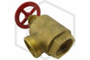 Pressure Restricting Hose Angle Valve | 2-1/2 in. FNPT x MNST | Brass | 300 PSI | Threads Image | QRFS