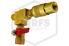 Bleeder Valve for Test Caps | Single Ball | 1/4 in. NPT | Quick Disconnect | QRFS™ | Hero
