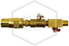 Bleeder Valve for Test Caps | Double Ball | 1/4 in. NPT | Quick Disconnect | QRFS™ | Top