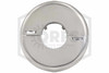 Front of Chrome Split Ring Flat Escutcheon  - 3/4" Sprinkler
