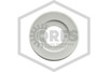 Fire Sprinkler Trim Ring | 5 in. OD. | 2 in. Hole | White | Front
