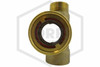 Sight Glass | 1 in. FNPT x 1 in. MNPT | With 1/2 in. Restricted Orifice | QRFS™ | Sight Glass