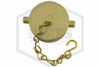 Top of Brass Cap and Chain | 1 1/2" NST