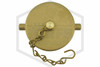 Top of Brass Cap and Chain | 2 1/2"