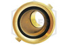 45-Degree Flow Nozzle Elbow | 2-1/2 in. F NST x 2-1/2 in. M NST | Brass | QRFS™ | Female NST