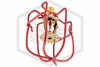 Non-Recessed Sprinkler Head Guard | Upright/Pendent/Sidewall | Red | QRFS™ | Pendent