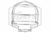 Recessed Sprinkler Head Guard | Pendent/Sidewall | Chrome | QRFS™ | Hero