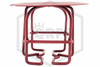 Non-Recessed Sprinkler Head Guard with Baffle | Upright/Pendent/Sidewall | Red | QRFS™ | Side