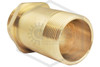 Hose Rack Brass Nipple | 1-1/2 in. | M NPT x M NST