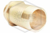 Hose Rack Brass Nipple | 2-1/2 in. | M NPT x M NST
