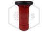 Fog Nozzle w/ Bumper | 1 in. NST | Lexan | 22 GPM | QRFS™ | Hero